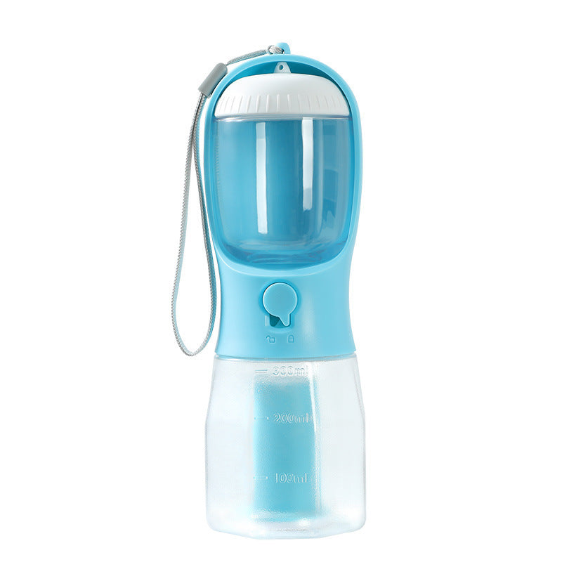 Elivine 3-in-1 Dog Water Bottle – Feeder, Bowl & Waste Bag Dispenser