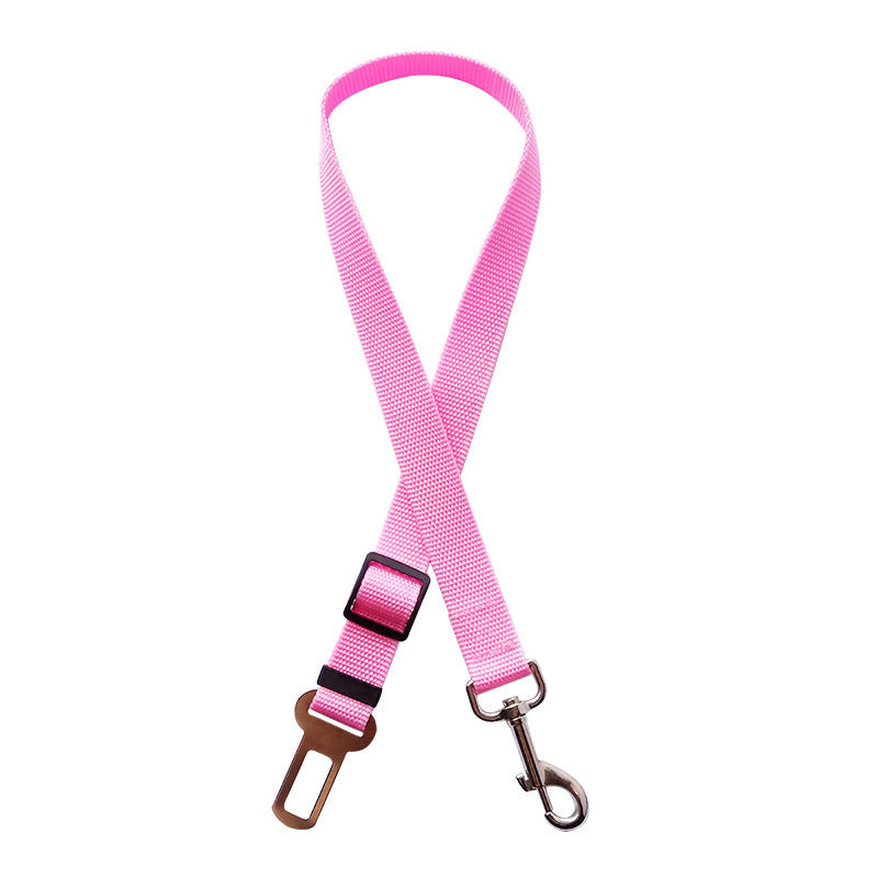 Adjustable Car Adjustable Car Seat Belt for Pets – Secure Harness Clip for Dogs & Cats – Seat Belt for Pets