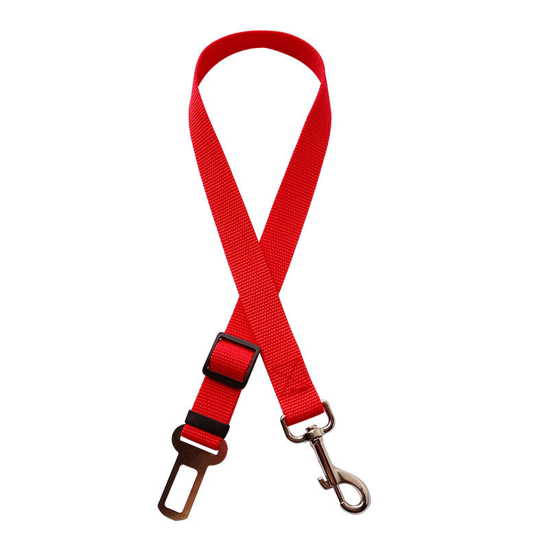 Adjustable Car Adjustable Car Seat Belt for Pets – Secure Harness Clip for Dogs & Cats – Seat Belt for Pets