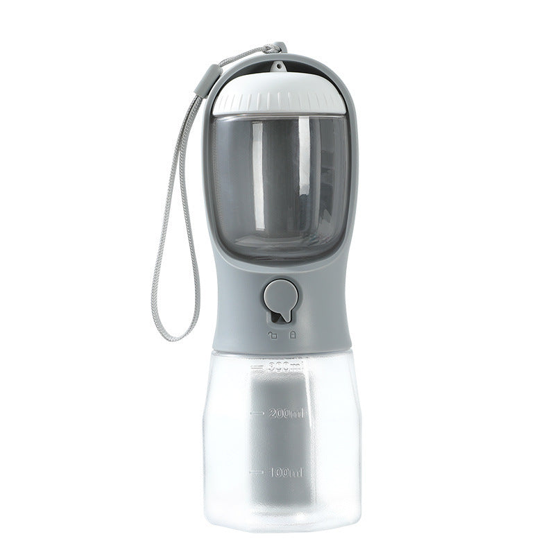 Elivine 3-in-1 Dog Water Bottle – Feeder, Bowl & Waste Bag Dispenser